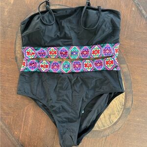 Geometric Band Design Bikini